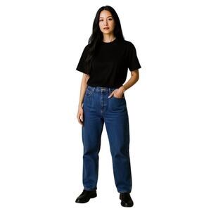 Vintage GUESS Jeans USA High Rise Tapered Denim – Made in USA – Size 31 Fits 28”